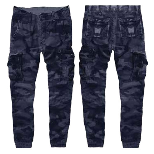 Calça Camuflada Azul